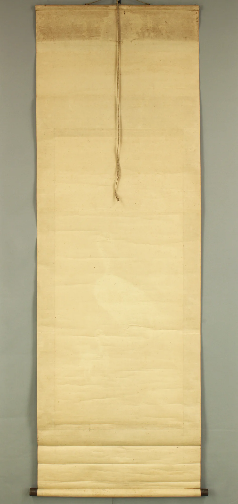 狩野伊川院栄信 Kano Isenin Naganobu (1775-1828) Japanese antique art Paired kakejiku kakemono wall hanging scrolls / Crane Parent and Child, Rising Sun, Pine, Bamboo, Plum RC801 - Image 29