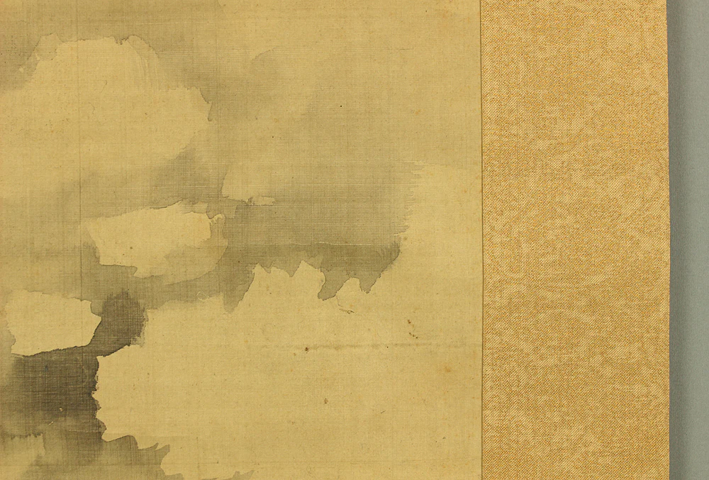 狩野勝川院雅信 Kano Shosenin Tadanobu (1823-1879) Japanese antique art kakejiku kakemono wall hanging scroll / 富士越龍図 Drawing of Dragons Crossing Over Mount Fuji with Box RD195 - Image 14