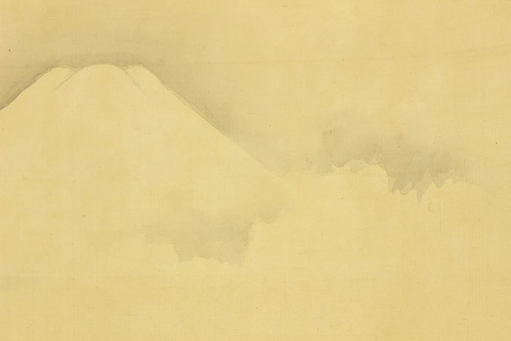狩野養川院惟信 Kano Yosenin Korenobu (1753-1808) Japanese antique kakejiku kakemono wall hanging scroll / Dragon Crossing Over Mount Fuji with Box RD665 - Image 6