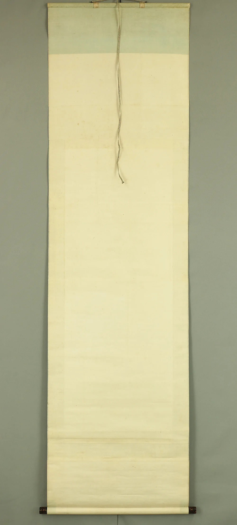 川辺旭陵美楯 Kawabe Kyokuryo Mitate (1879-1931) Japanese art kakejiku kakemono wall hanging scroll / Minamoto no Yoshitsune's Samurai descending Cliff A495 - Image 16