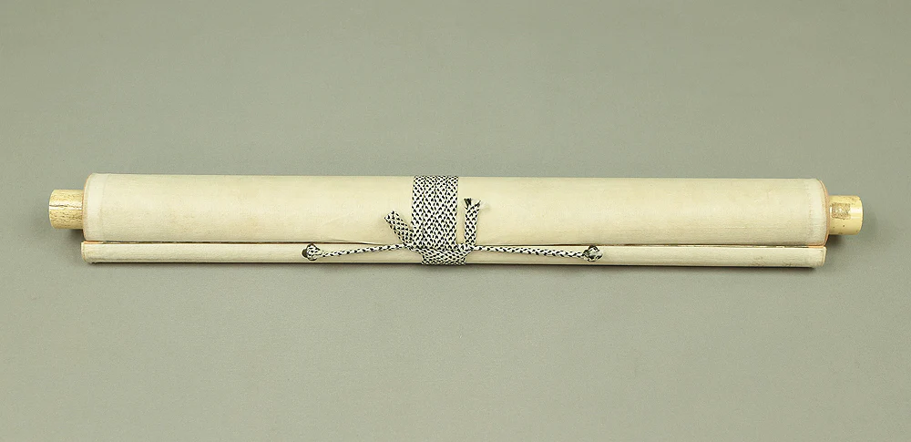 伊豆原麻谷 Izuhara Makoku (1778-1860) Japanese antique art kakejiku kakemono wall hanging scroll / Pine Tree Ravine Sansui Landscape RB550 - Image 14