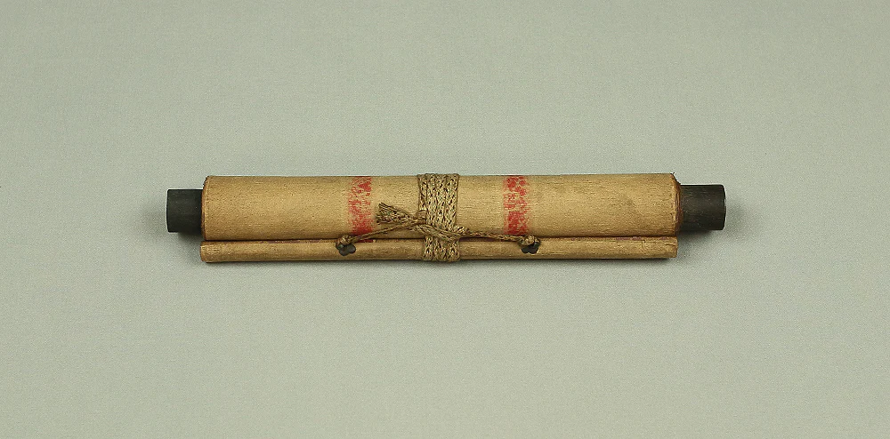 久遠院日然 Kuonin Nichizen (1716-1754) Japanese antique art Buddhist kakejiku kakemono wall hanging scroll / Nichiren Mandala Gohonzon A960 - Image 10