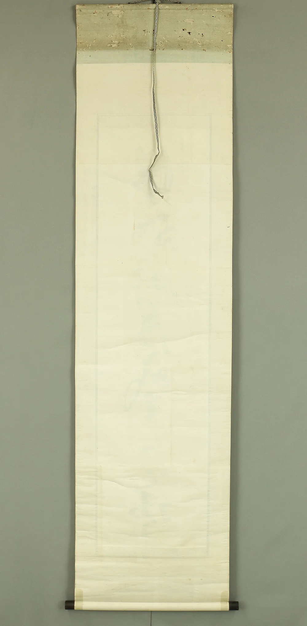 中原南天棒 Nakahara Nantenbo (1839-1925) Rinzai sect priest Buddhist monk Japanese antique art Zen kakejiku kakemono hanging scroll / 満船明月載得帰 A567 - Image 13