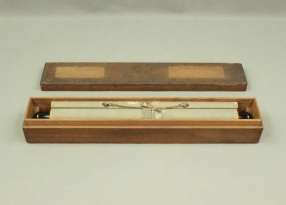 中原南天棒 Nakahara Nantenbo (1839-1925) Rinzai sect priest Buddhist monk Japanese antique art Zen kakejiku kakemono hanging scroll / 歩歩是道場 Hoho Kore Dojo with Box RD378 - Image 11