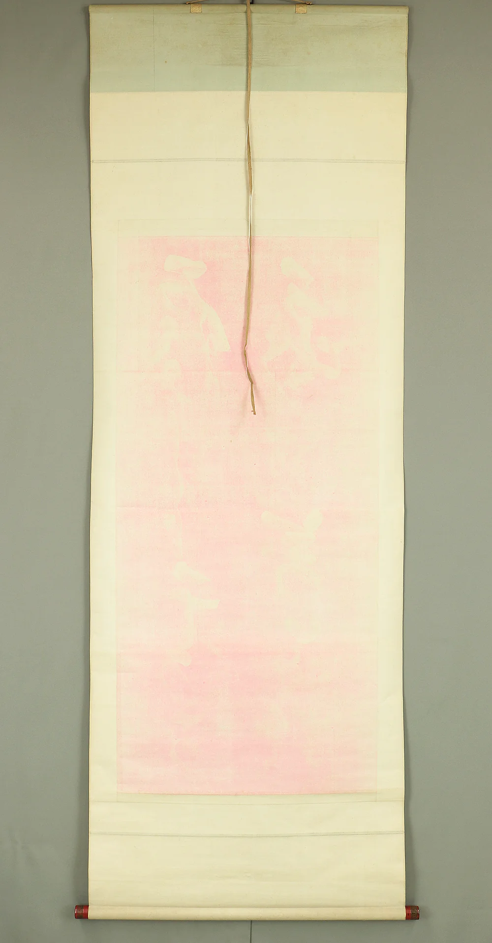 中原南天棒 Nakahara Nantenbo (1839-1925) Rinzai sect priest Buddhist monk Japanese antique art Zen Large kakejiku kakemono hanging scroll / 鶴舞千年寿 亀遊万歳齢 Two Lines Calligraphy with Box RB120 - Image 15