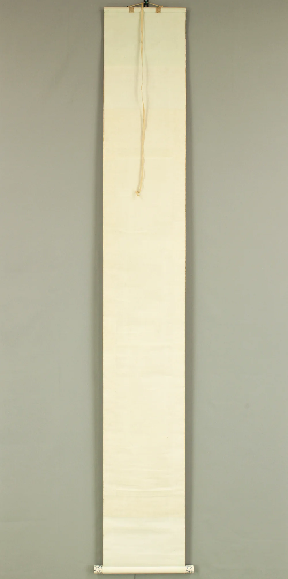 大田垣蓮月 Otagaki Rengetsu (1791-1875) Japanese antique art kakejiku kakemono wall hanging scroll / Waka Poem ももとせも~ and Riverside Willow Sansui Landscape with Box RC880 - Image 14