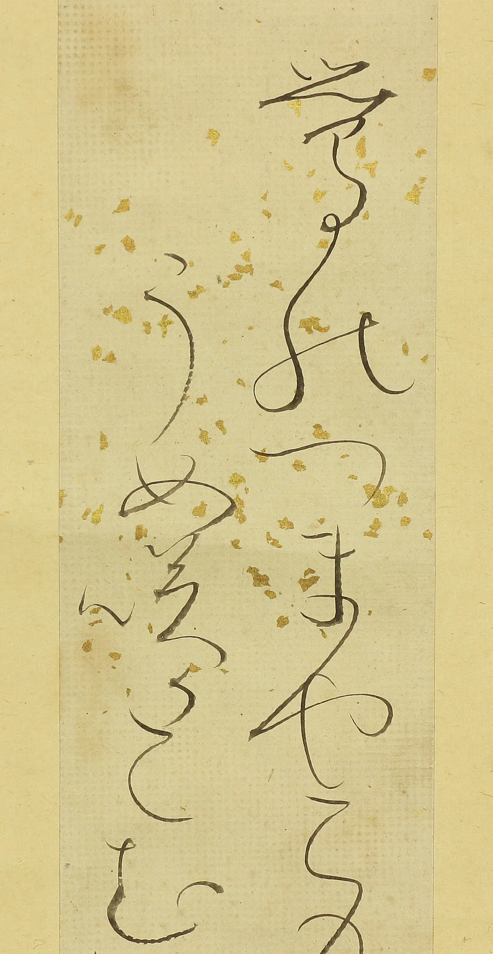 大田垣蓮月 Otagaki Rengetsu (1791-1875) Japanese antique art kakejiku kakemono wall hanging scroll / Tanzaku Waka Poem 鶯の ~ with Box RA792 - Image 7