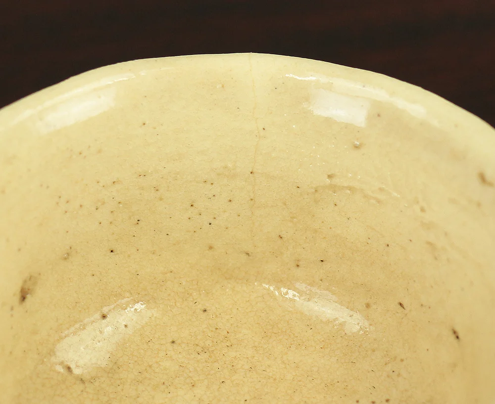 大田垣蓮月 Otagaki Rengetsu (1791-1875) Japanese Sencha Tea Cup Nail Carving Waka Poem ことのはの ~ V192 - Image 12