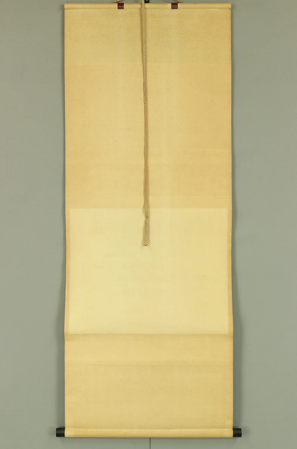 阿部禅梁 Abe Zenryo Obaku school Japanese Zen kakejiku kakemono hanging scroll for Tea ceremony / Calligraphy 夢 Yume (Dream) with Original Box (Tomobako) A599 - Image 10