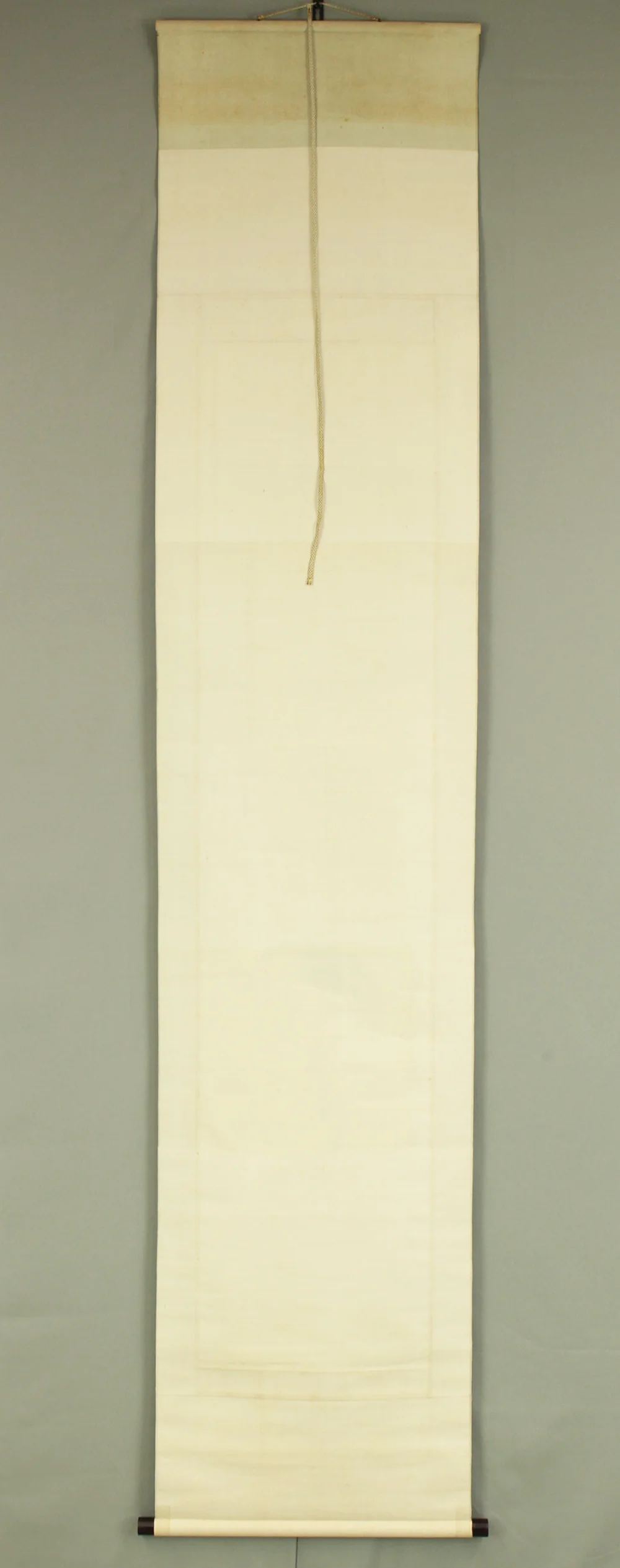 荒木十畝 Araki Jippo (1872-1944) Japanese art kakejiku kakemono wall hanging scroll / Willow and Heron with Original Double Box (Tomobako) RD330 - Image 17