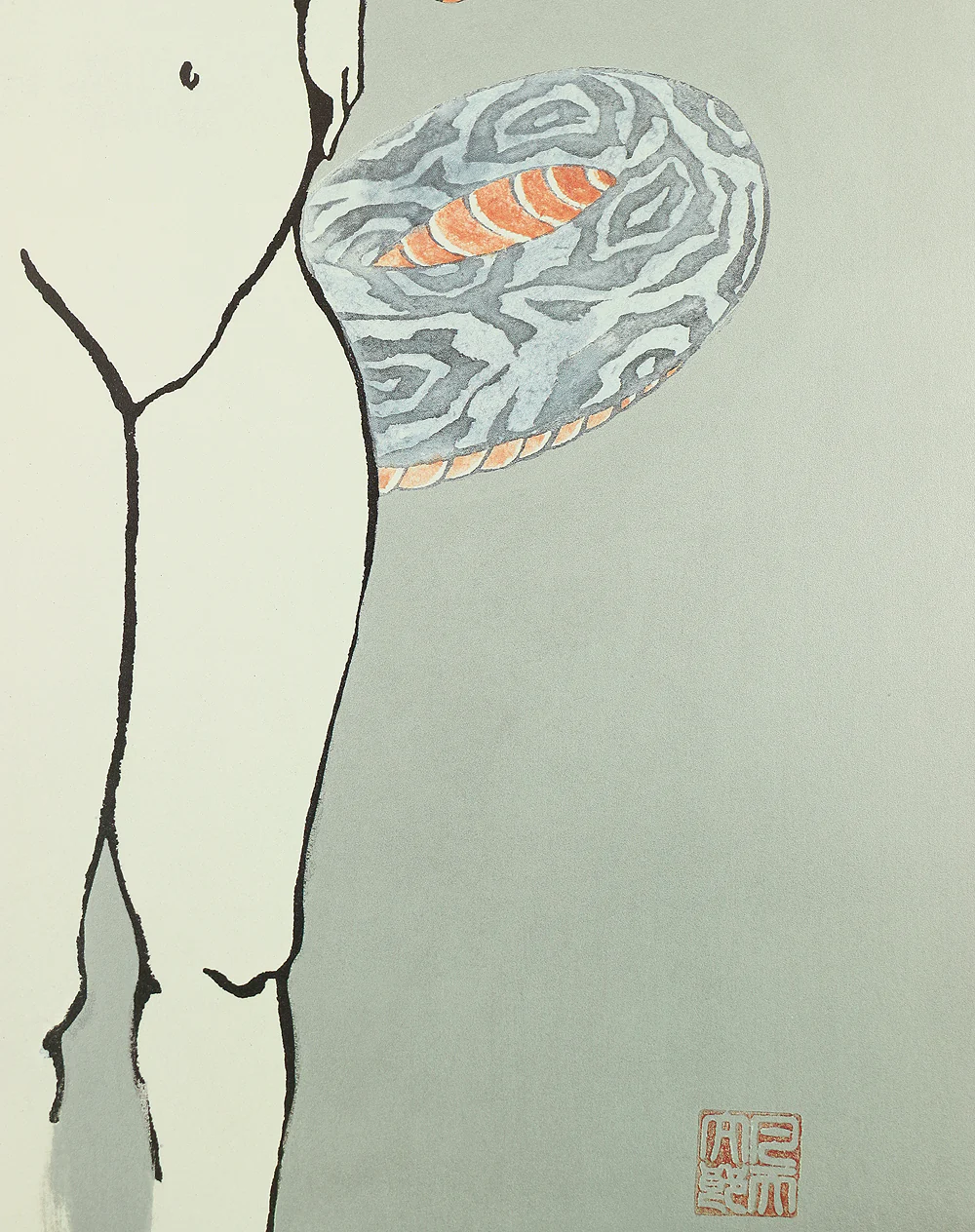 凡天太郎 Bonten Taro (1929-2008) Photolithograph complete 12pcs 'Yōen irezumi bijin gashū'「妖艶刺青美人画集」(Collection of Voluptuous Tattooed Beauties) - 1970-80s NW636 - Image 49