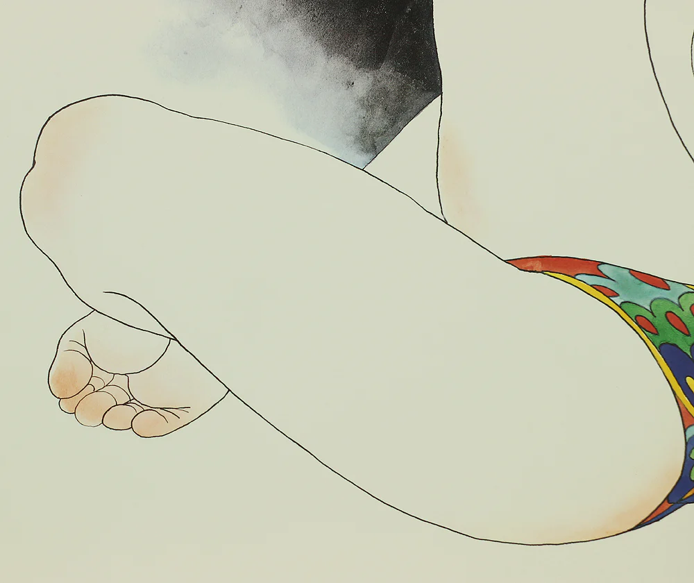 凡天太郎 Bonten Taro (1929-2008) Photolithograph complete 12pcs 'Yōen irezumi bijin gashū'「妖艶刺青美人画集」(Collection of Voluptuous Tattooed Beauties) - 1970-80s NW636 - Image 89