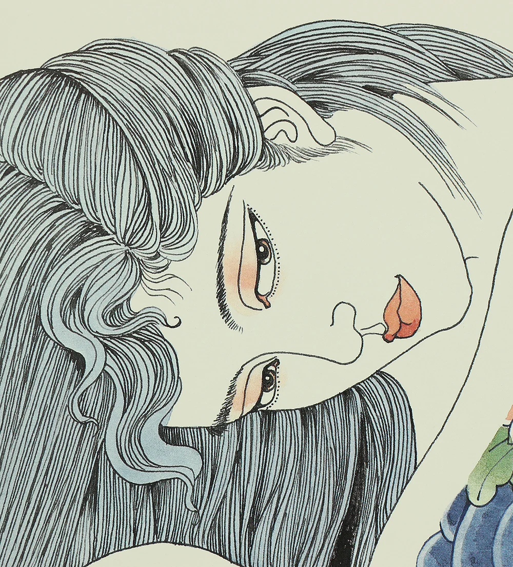 凡天太郎 Bonten Taro (1929-2008) Photolithograph complete 12pcs 'Yōen irezumi bijin gashū'「妖艶刺青美人画集」(Collection of Voluptuous Tattooed Beauties) - 1970-80s NW636 - Image 94