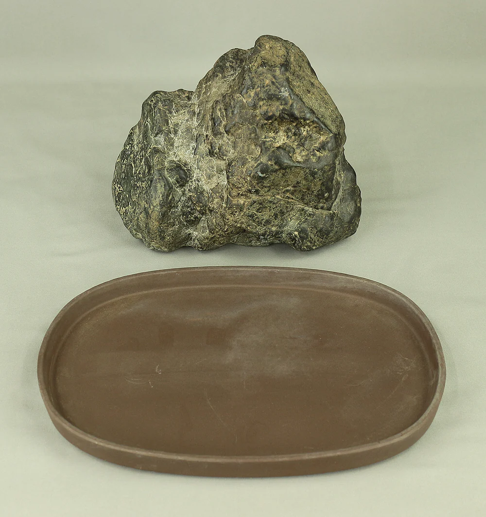 愛知川石 Echigawa Stone Japanese Viewing Stone Suiseki with Stand VA440 - Image 25