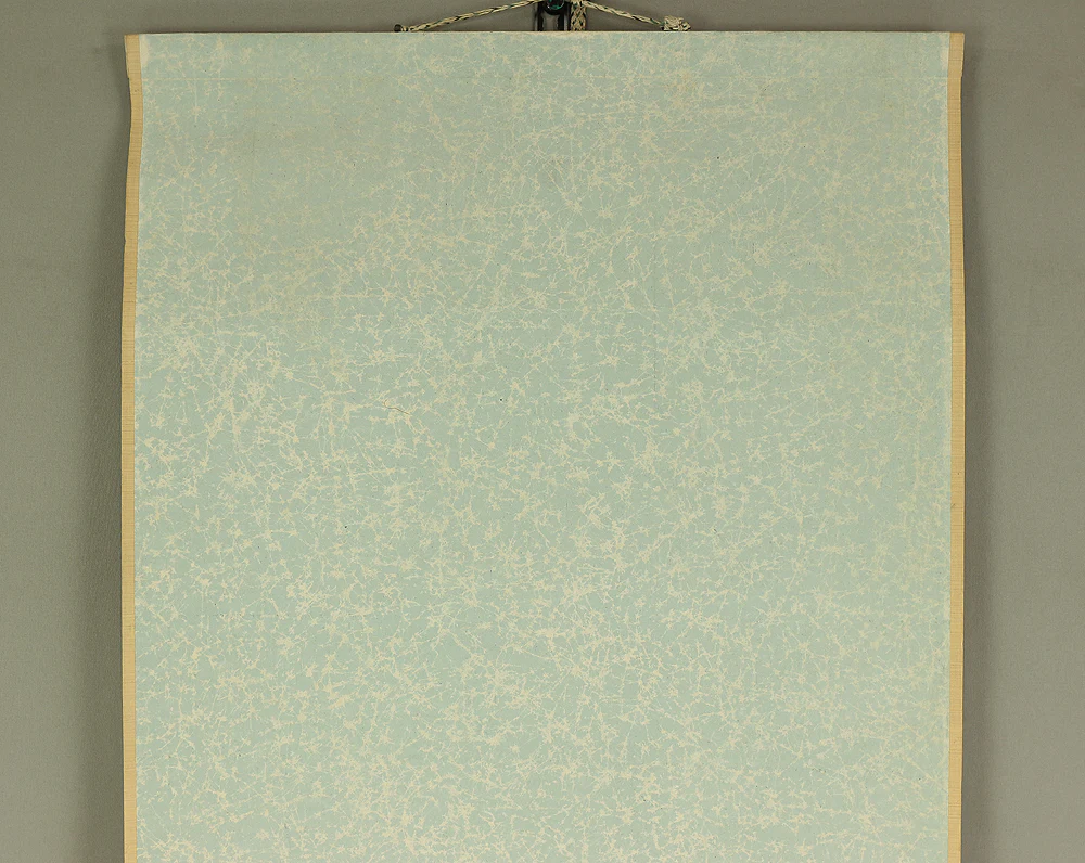 藤井松林 Fujii Shorin (1824-1894) Japanese art a set of three kakejiku kakemono wall hanging scrolls / Cherry Blossoms, Moon, and Snow with Box RB881 - Image 22