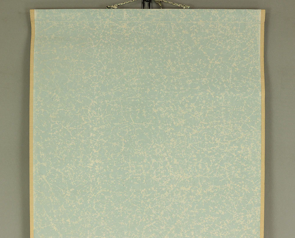 藤井松林 Fujii Shorin (1824-1894) Japanese art a set of three kakejiku kakemono wall hanging scrolls / Cherry Blossoms, Moon, and Snow with Box RB881 - Image 3