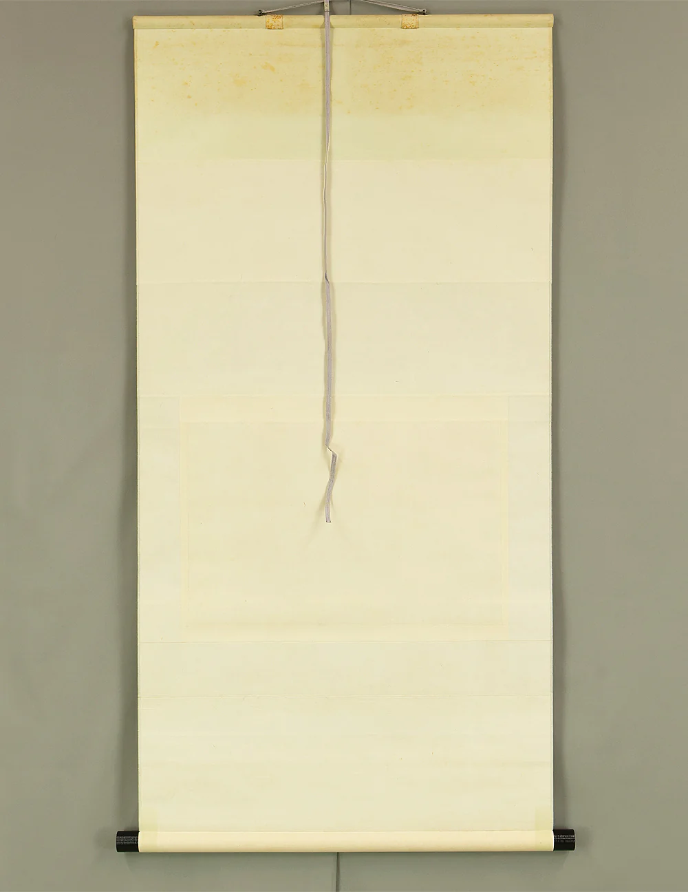 藤井松山 Fujii Shozan (1880-1967) Japanese art kakejiku kakemono wall hanging scroll / Autumn Mountain Scenery and Rafting with Box RE285 - Image 14