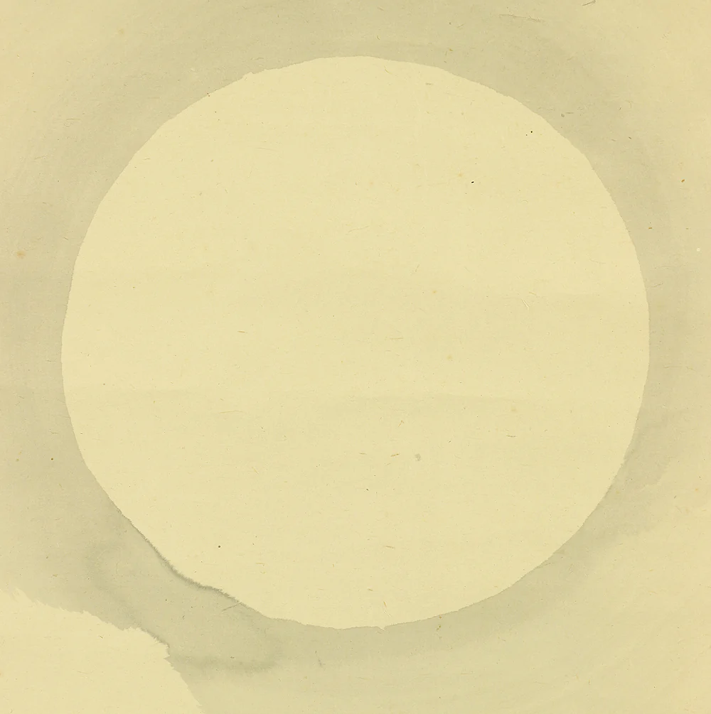 古市金峨 Furuichi Kinga (1805-1880) Japanese antique art Paired kakejiku kakemono wall hanging scrolls / Rising Sun and Moon with Box A344 - Image 16