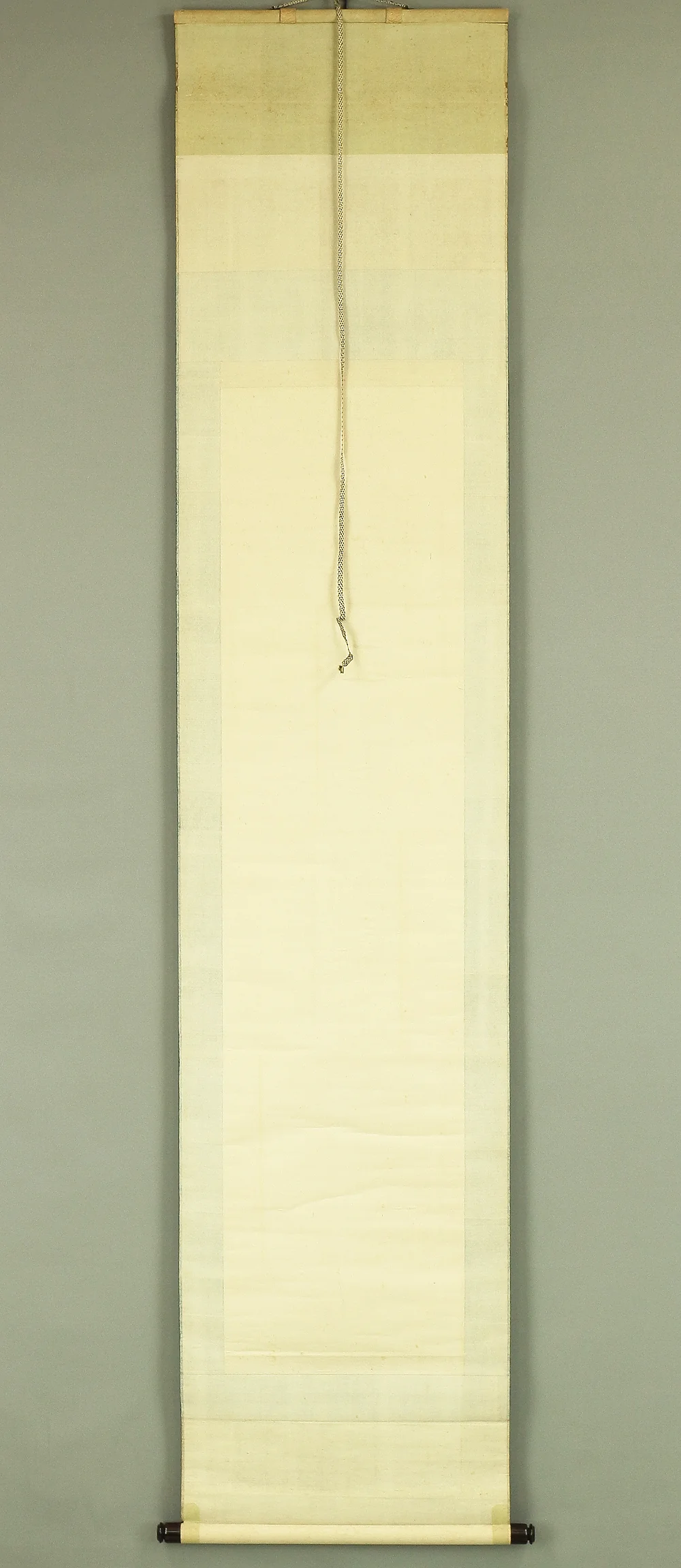 古市金峨 Furuichi Kinga (1805-1880) Japanese antique art Paired kakejiku kakemono wall hanging scrolls / Rising Sun and Moon with Box A344 - Image 23