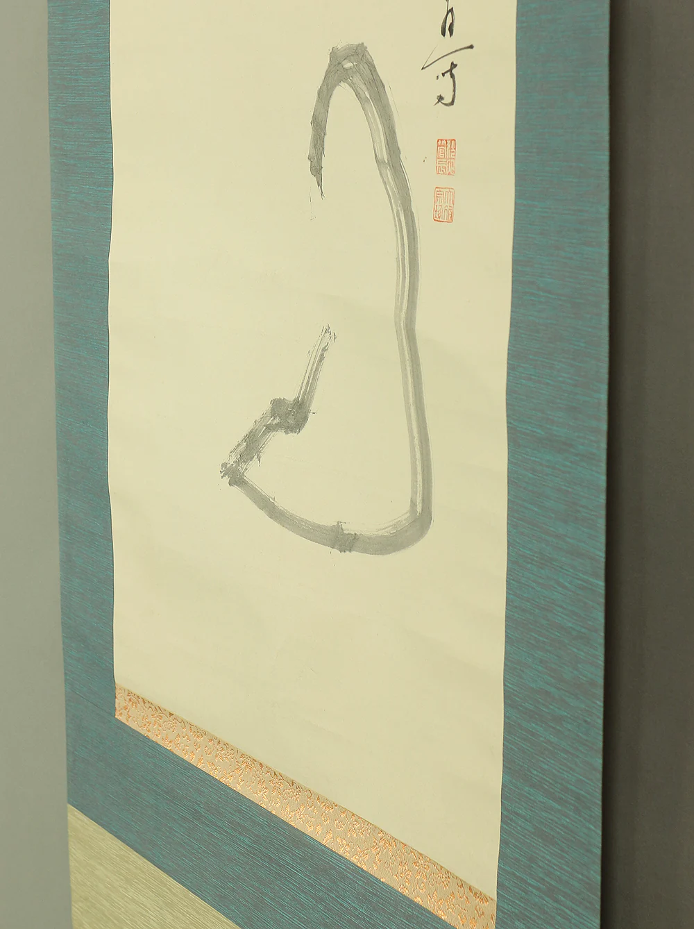 古川大航 Furukawa Taiko (1871-1968) Japanese art kakejiku kakemono wall hanging scroll / Daruma 達磨 with Original Box (Tomobako) RB795 - Image 11