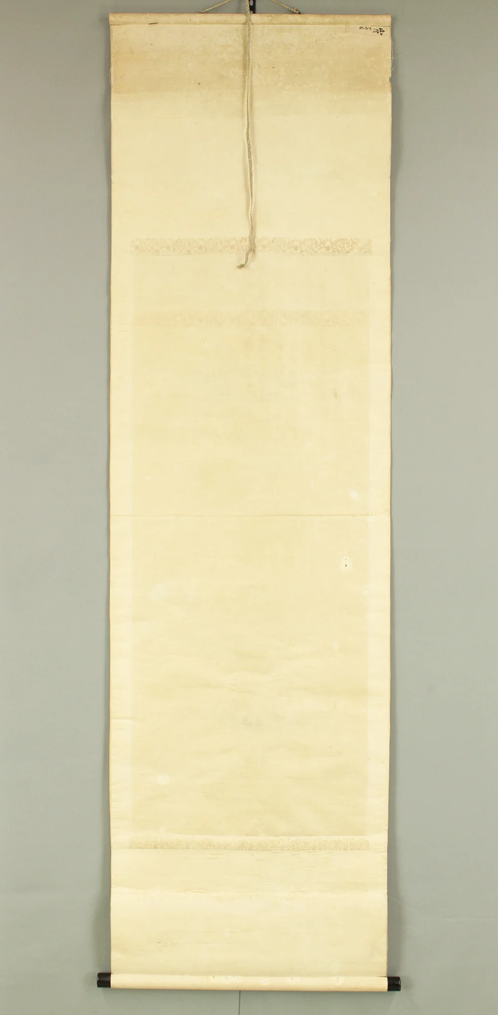 平野五岳 Hirano Gogaku (1811-1893) Japanese antique art kakejiku kakemono wall hanging scroll / Mountain River Bamboo Forest Landscape, Wise Man Crossing Bridge RC892 - Image 21