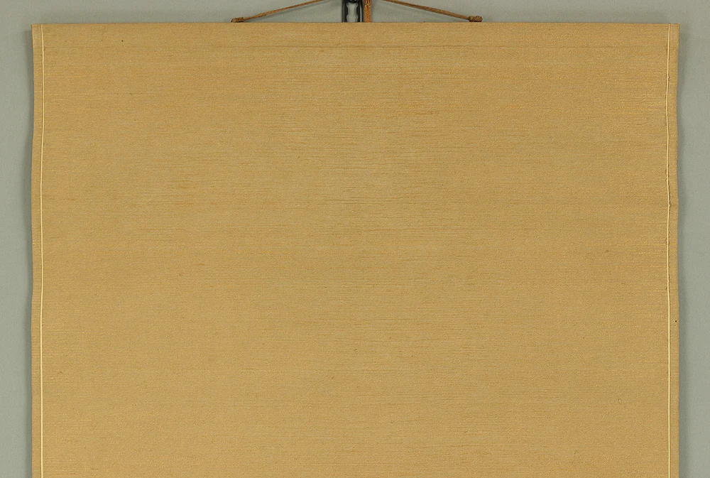 平野五岳 Hirano Gogaku (1811-1893) Japanese antique art Paired kakejiku kakemono wall hanging scrolls / Orchid and Peony RA335 - Image 3