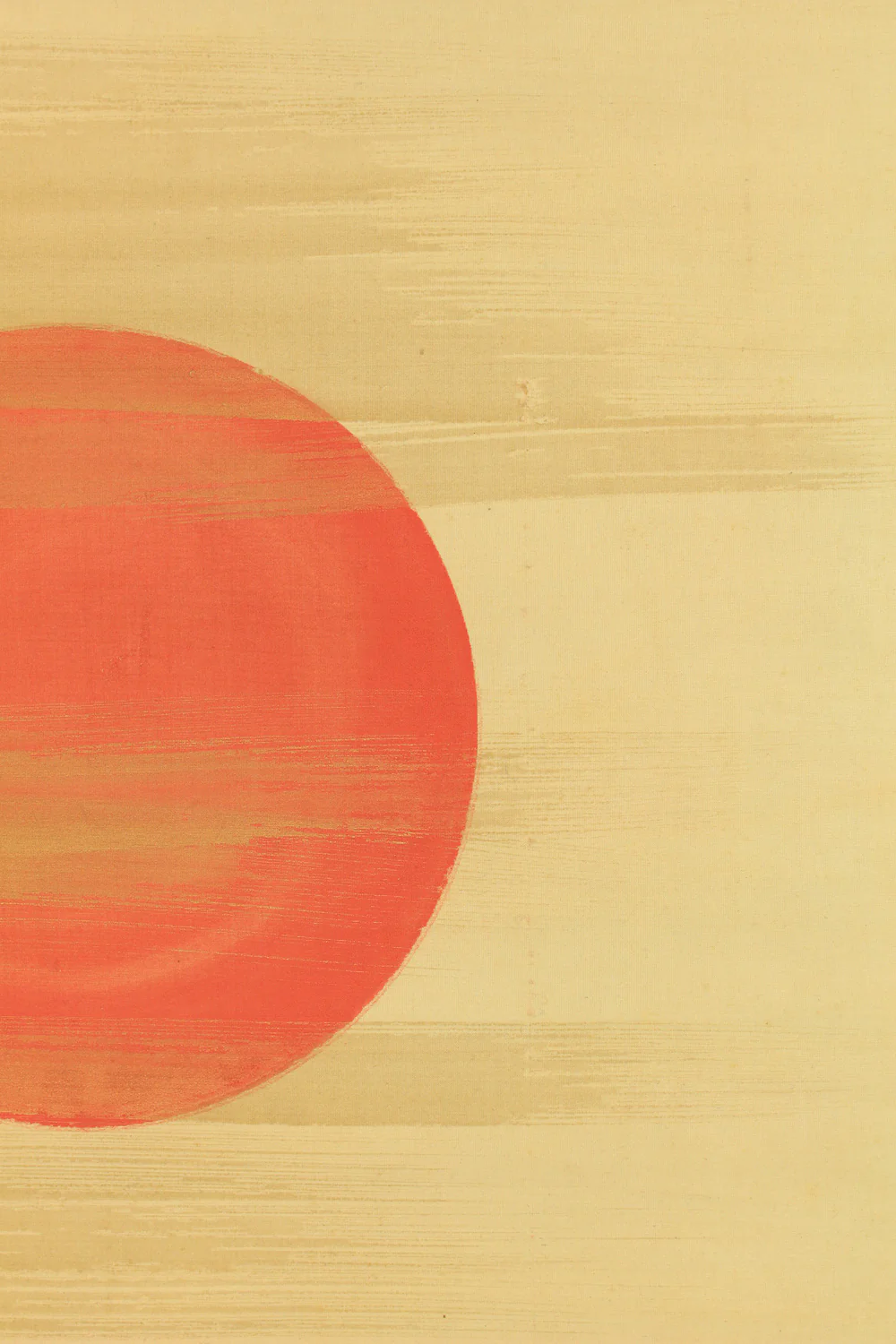 平野古桑 Hirano Koso (1881-1935) Japanese art Paired kakejiku kakemono wall hanging scrolls / Rising Sun and Moon with Box RD570 - Image 6
