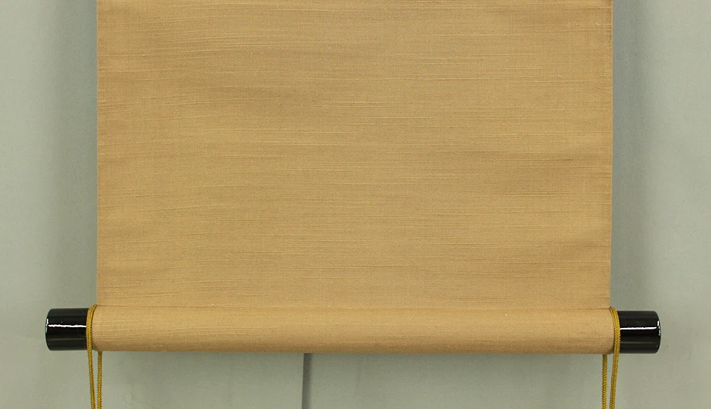 細合喝堂 Hosoai Katsudo (?-2005) Daitoku-ji Japanese Zen kakejiku kakemono wall hanging scroll tea ceremony / 一句定乾坤 Ikku Mote Kenkon Wo Sadamu with Original Box (Tomobako) RD634 - Image 8