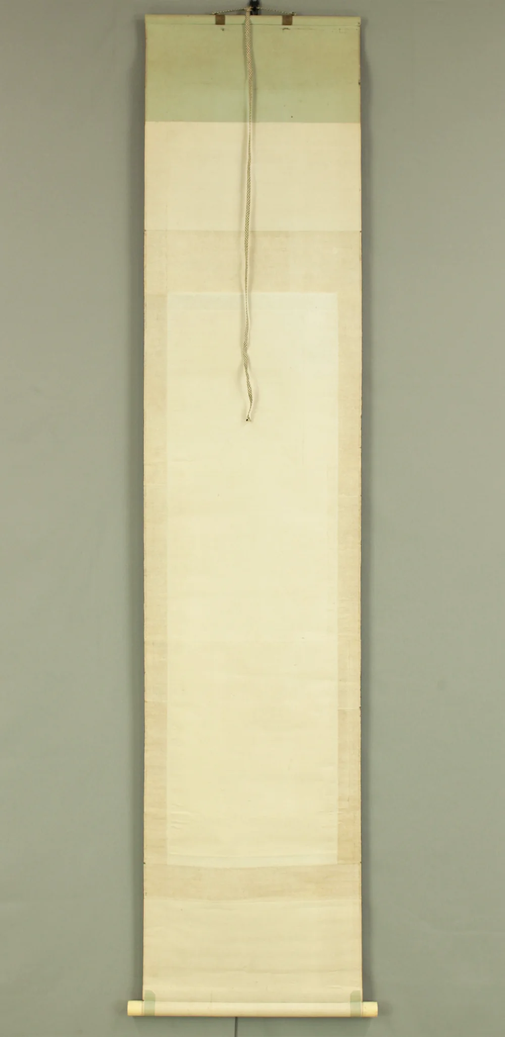 飯塚竹斎 Iizuka Chikusai (1796-1861) Japanese antique art kakejiku kakemono wall hanging scroll / Banana Tree and Frog with Box RD540 - Image 13