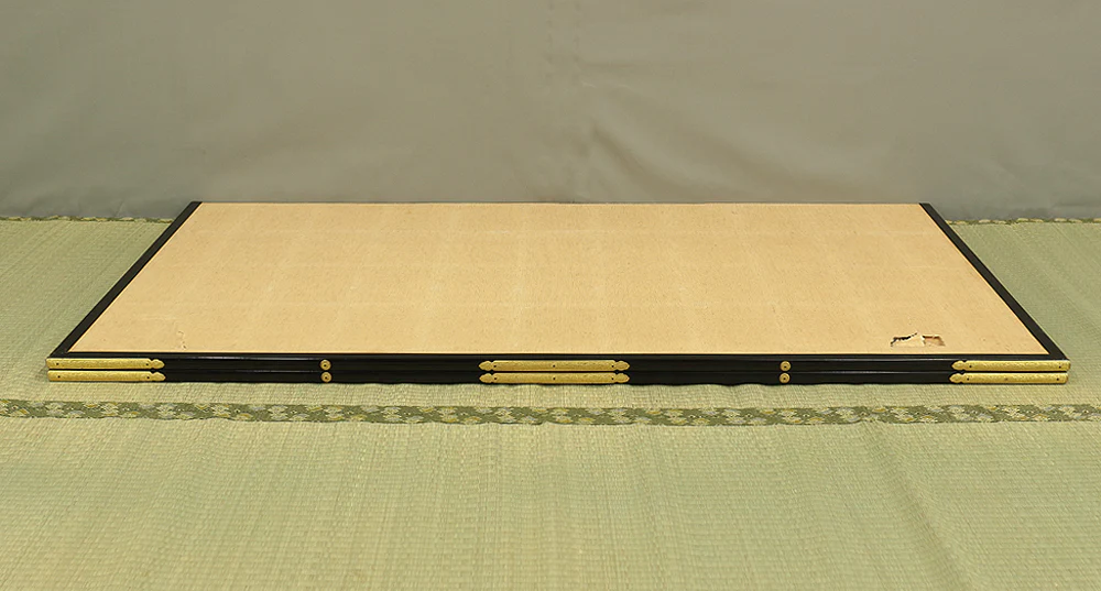 伊徳栄茂 Itoku Eimo Byobu Folding Screen Room divider Two panels / 'Cherry Blossoms, Peony, and Birds' VA352 - Image 39