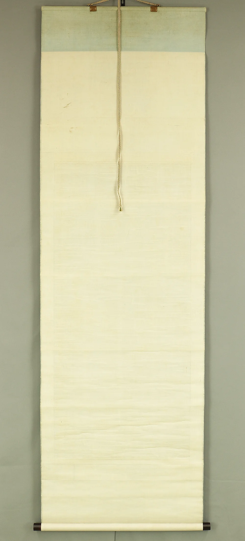 海北友松 Kaiho Yusho (1533-1615) Japanese antique art kakejiku kakemono wall hanging scroll / Suiboku Ink Twin Cranes with Box RC489 - Image 18