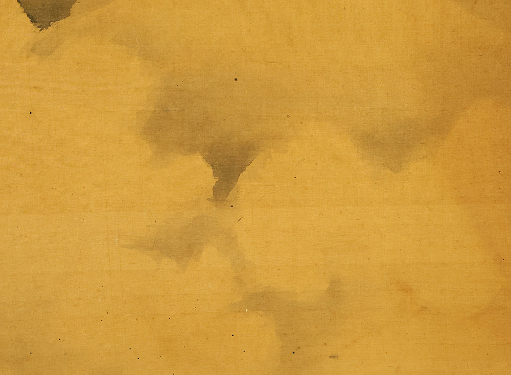 狩野永悳 Kano Eitoku (1815-1891) Japanese antique art kakejiku kakemono wall hanging scroll / Dragon Crossing Over Mount Fuji with Box RE636 - Image 7
