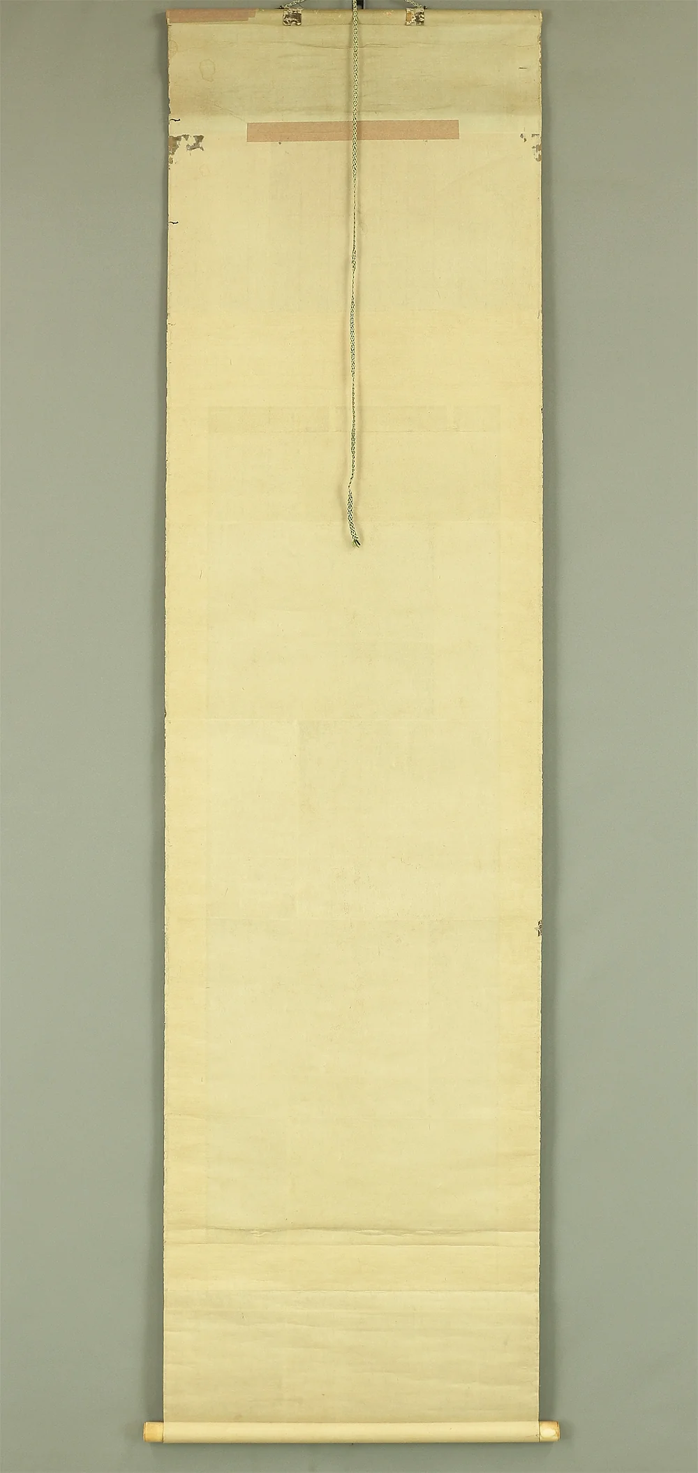 狩野常信 Kano Tsunenobu (1636-1713) Japanese antique art a set of three kakejiku kakemono wall hanging scrolls / Jurojin, Crane, Pine, and Bamboo with Box RA625 - Image 13