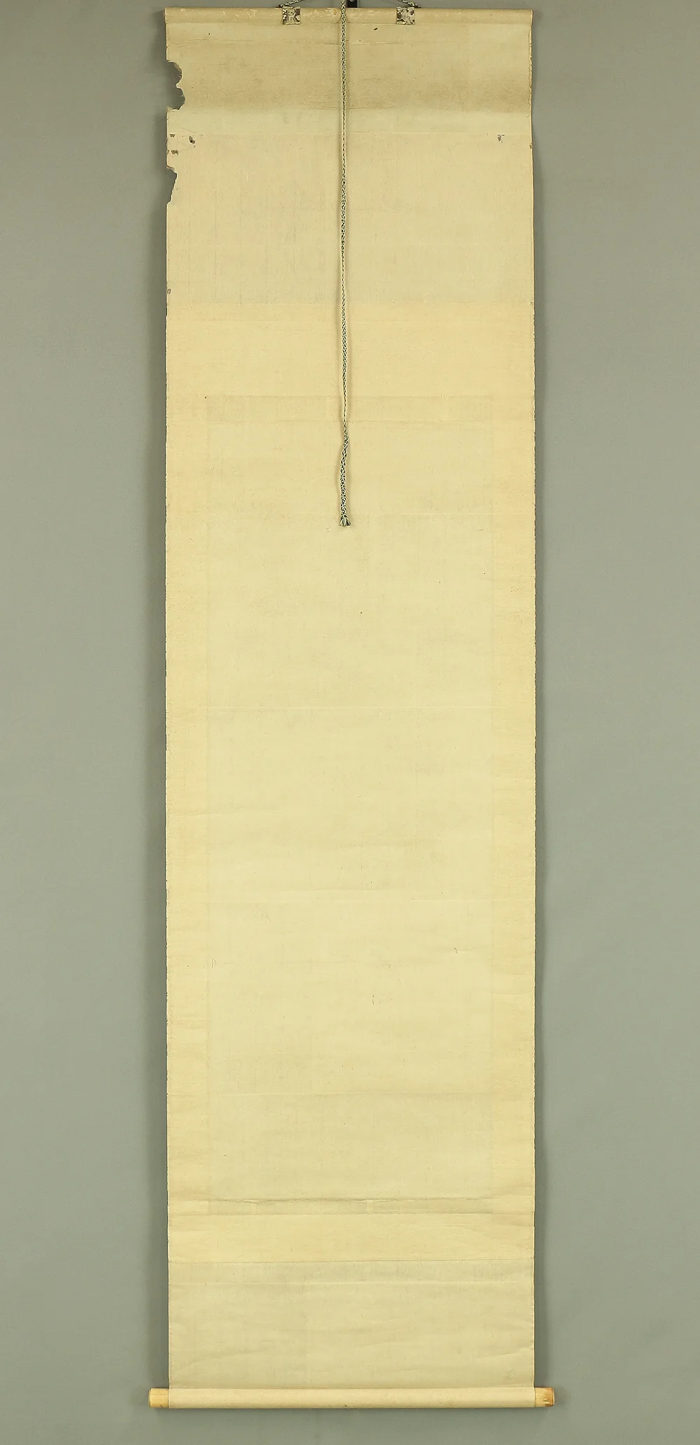 狩野常信 Kano Tsunenobu (1636-1713) Japanese antique art a set of three kakejiku kakemono wall hanging scrolls / Jurojin, Crane, Pine, and Bamboo with Box RA625 - Image 24