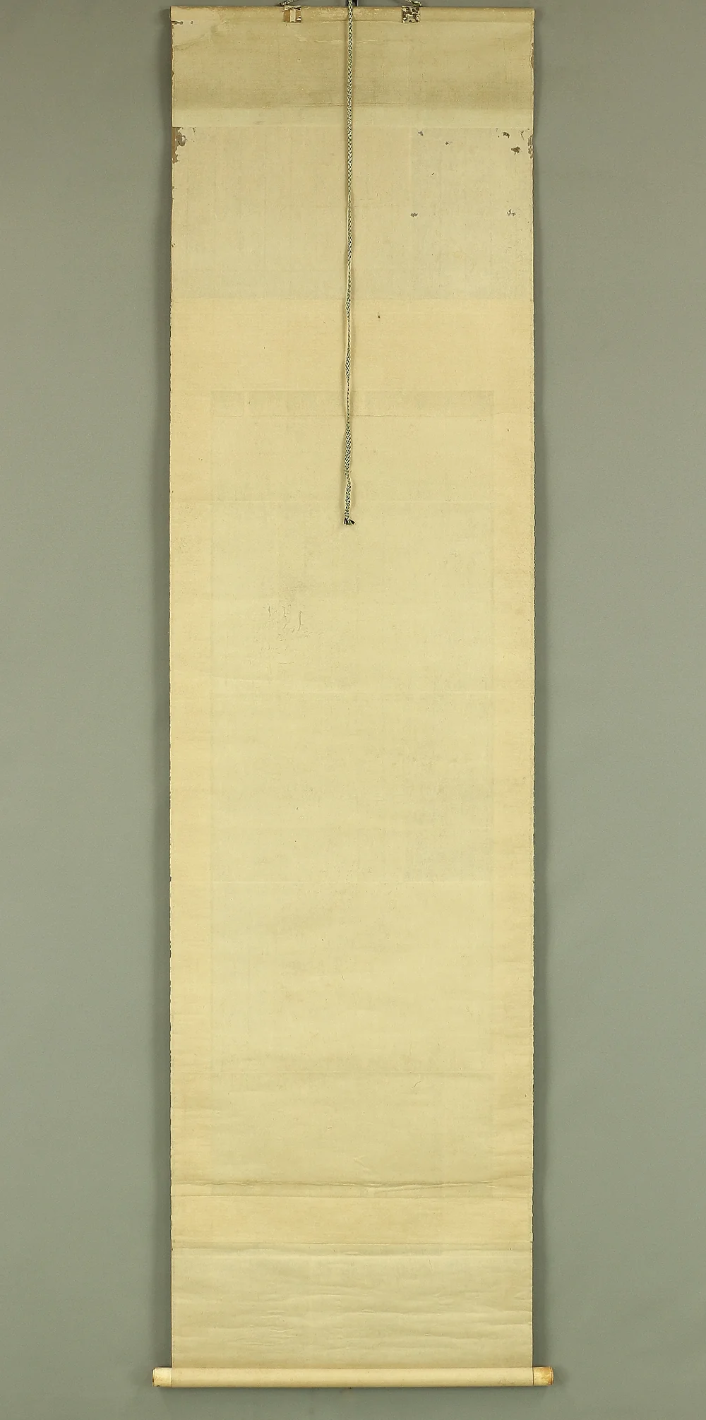 狩野常信 Kano Tsunenobu (1636-1713) Japanese antique art a set of three kakejiku kakemono wall hanging scrolls / Jurojin, Crane, Pine, and Bamboo with Box RA625 - Image 35