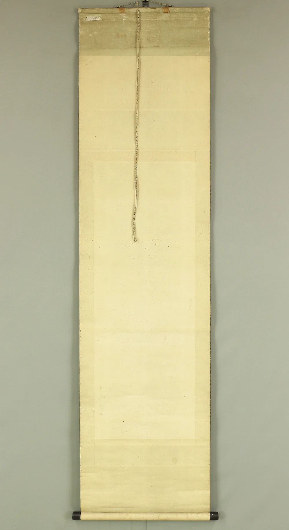 加藤文麗 Kato Bunrei (1706-1782) Japanese antique art kakejiku kakemono wall hanging scroll / Willow Trees and Heron RB876 - Image 11