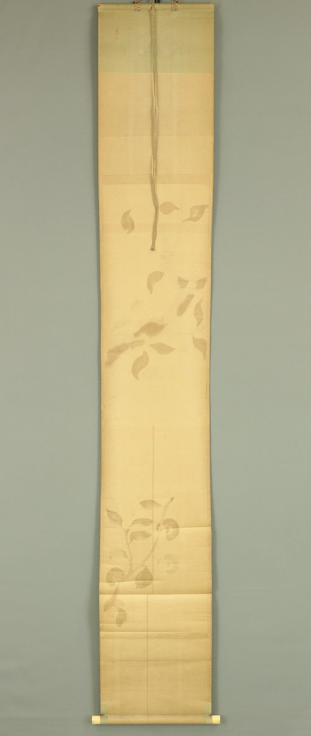 川端龍子 Kawabata Ryushi Japanese art kakejiku kakemono wall hanging scroll / Bird & Persimmon with Original Box (Tomobako) A200 - Image 19