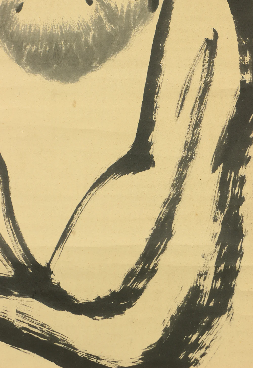 華山海應 Kazan Kaio Myoshin-ji school Kokusei-ji priest Japanese art kakejiku kakemono wall hanging scroll / 萬法帰一 Banpo Ichini Kisu - Bodhidharma A866 - Image 10