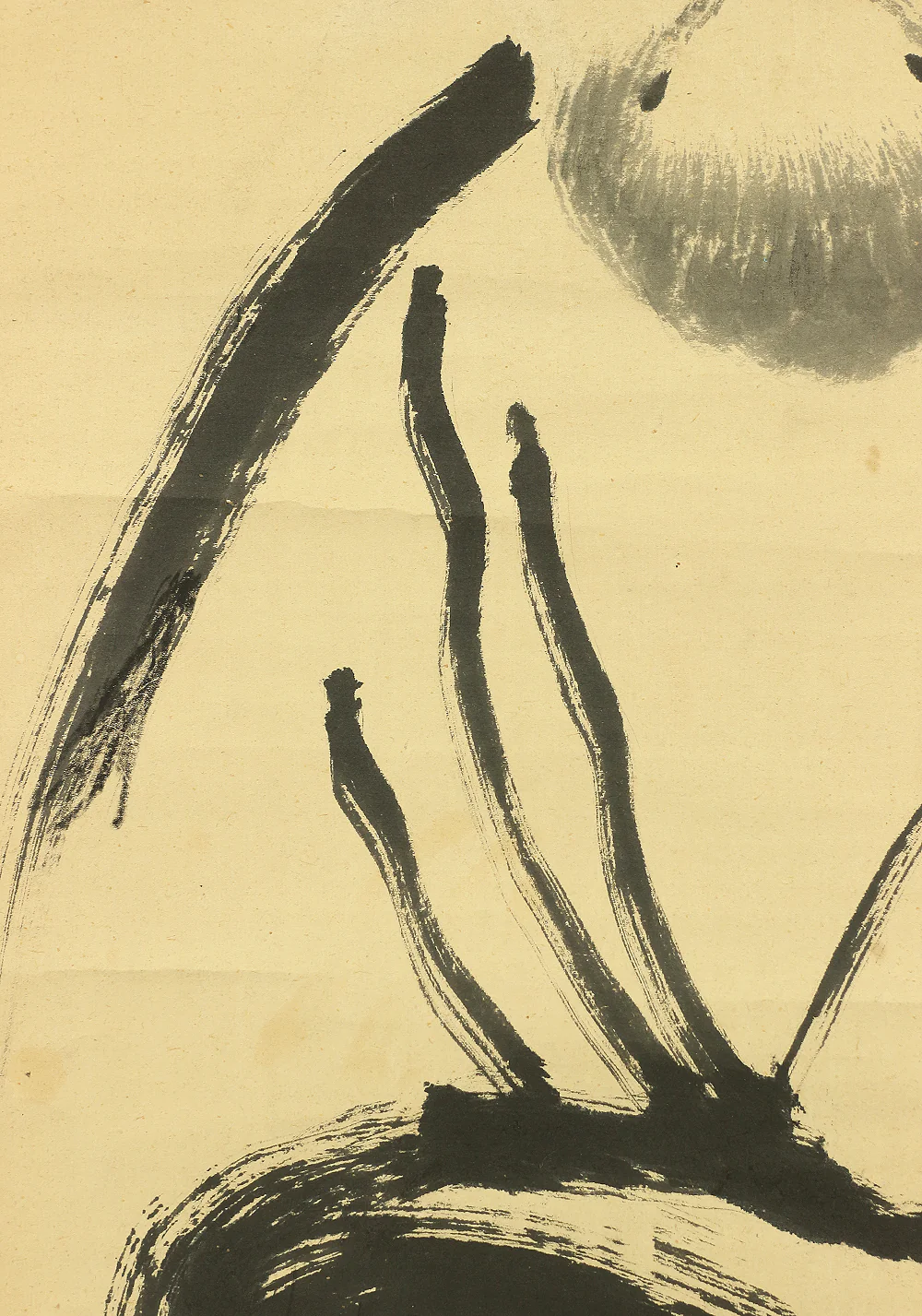華山海應 Kazan Kaio Myoshin-ji school Kokusei-ji priest Japanese art kakejiku kakemono wall hanging scroll / 萬法帰一 Banpo Ichini Kisu - Bodhidharma A866 - Image 11