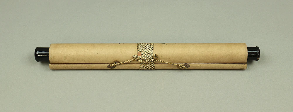 華山海應 Kazan Kaio Myoshin-ji school Kokusei-ji priest Japanese art kakejiku kakemono wall hanging scroll / 萬法帰一 Banpo Ichini Kisu - Bodhidharma A866 - Image 18