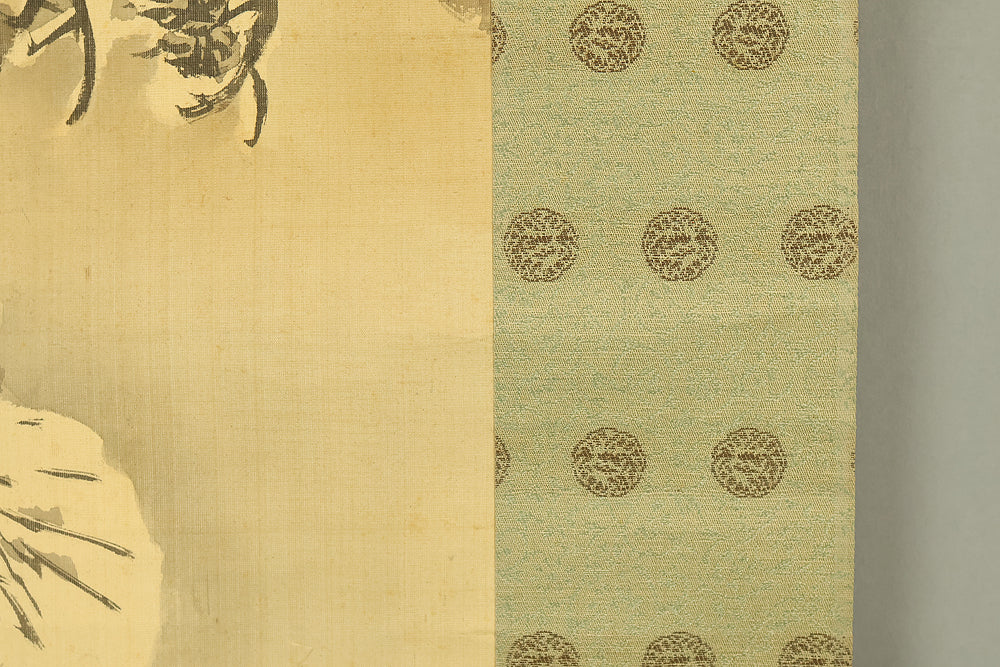 菊池芳文 Kikuchi Hobun (1862-1918) Japanese art kakejiku kakemono wall hanging scroll / Pine Tree Covered in Snow with Box RE887 - Image 15