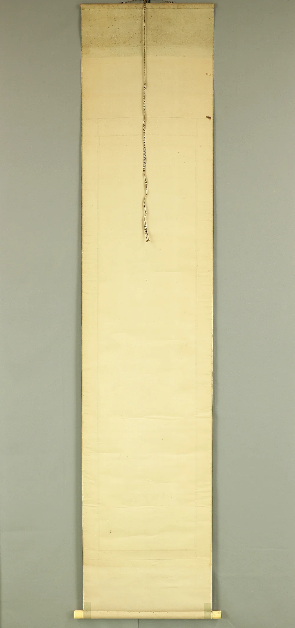 菊池芳文 Kikuchi Hobun (1862-1918) Japanese art kakejiku kakemono wall hanging scroll / White Plum Tree and Bush Warbler with Box RC585 - Image 15