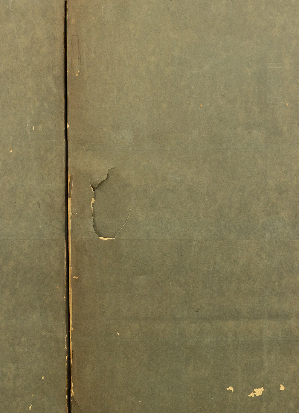 木村光年 Kimura Konen (b 1877) Byobu Folding Screen Room divider Two panels / 'Moon, Willow Tree, and Waterside Raccoon Dog' VA353 - Image 26