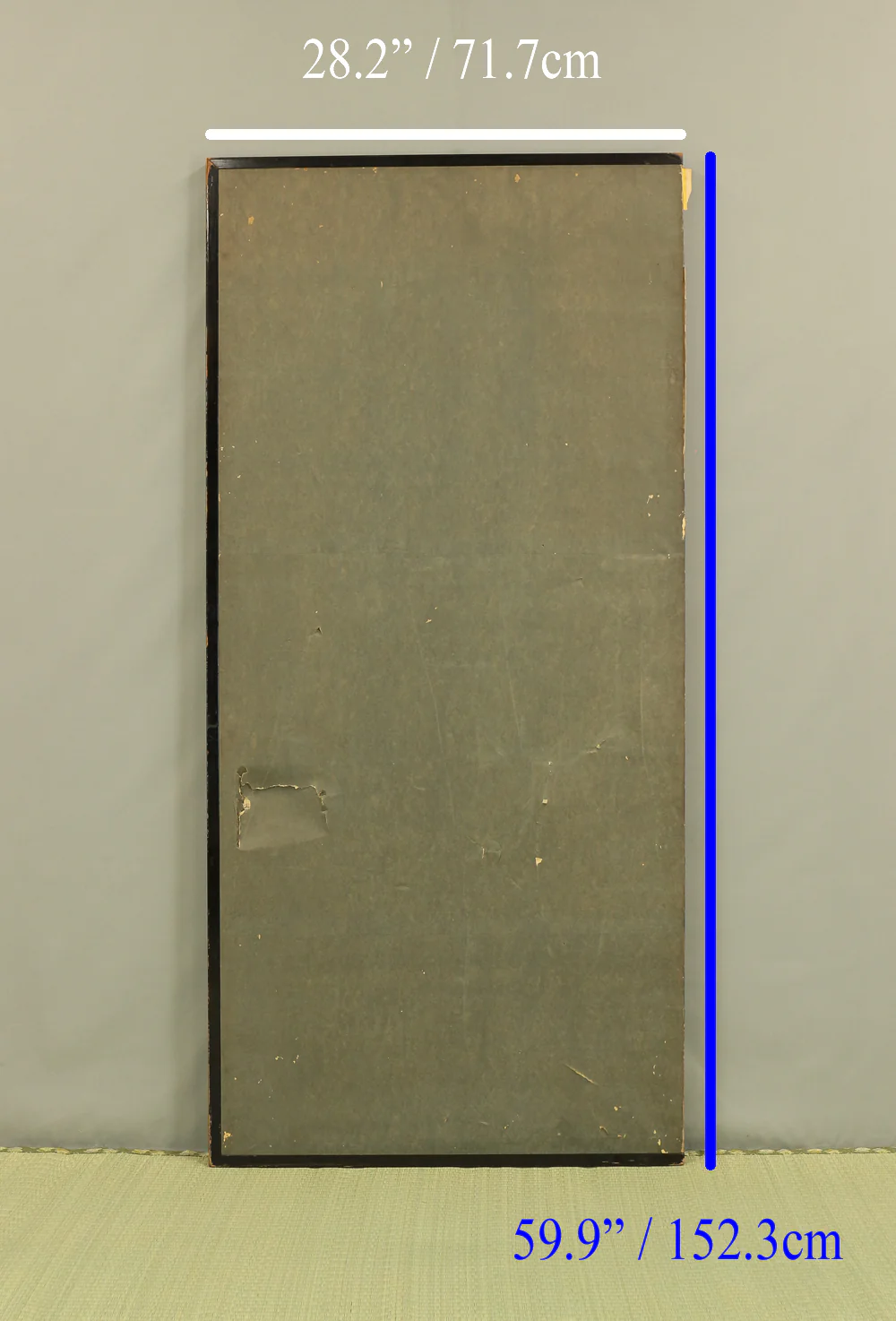 木村光年 Kimura Konen (b 1877) Byobu Folding Screen Room divider Two panels / 'Moon, Willow Tree, and Waterside Raccoon Dog' VA353 - Image 32