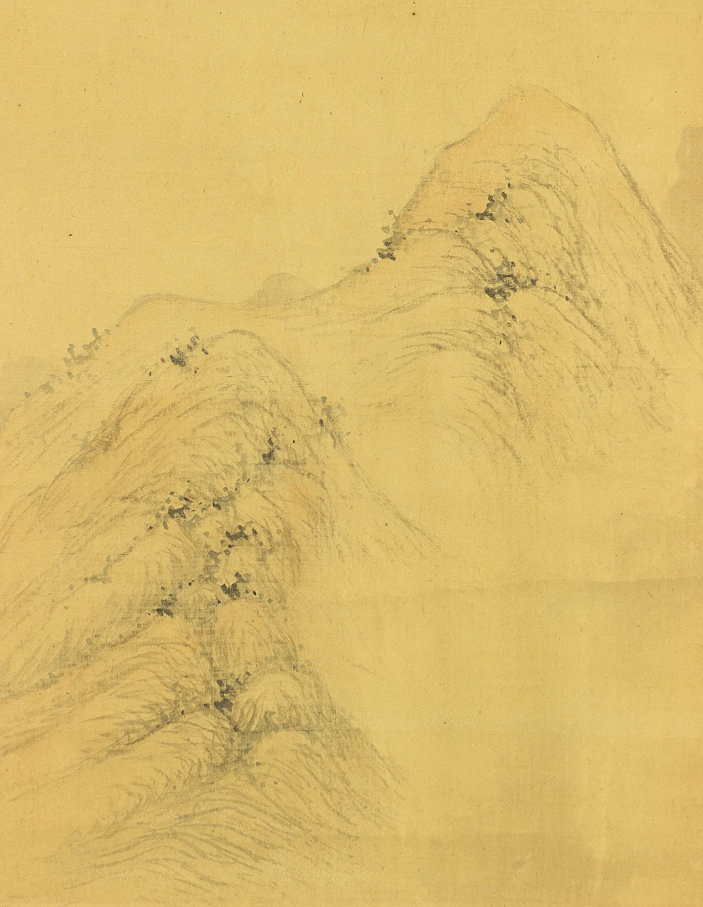 木下逸雲 Kinoshita Itsuun (1800-1866) Japanese art kakejiku kakemono wall hanging scroll / Willow Village Landscape Sansui with Box RA648 - Image 9