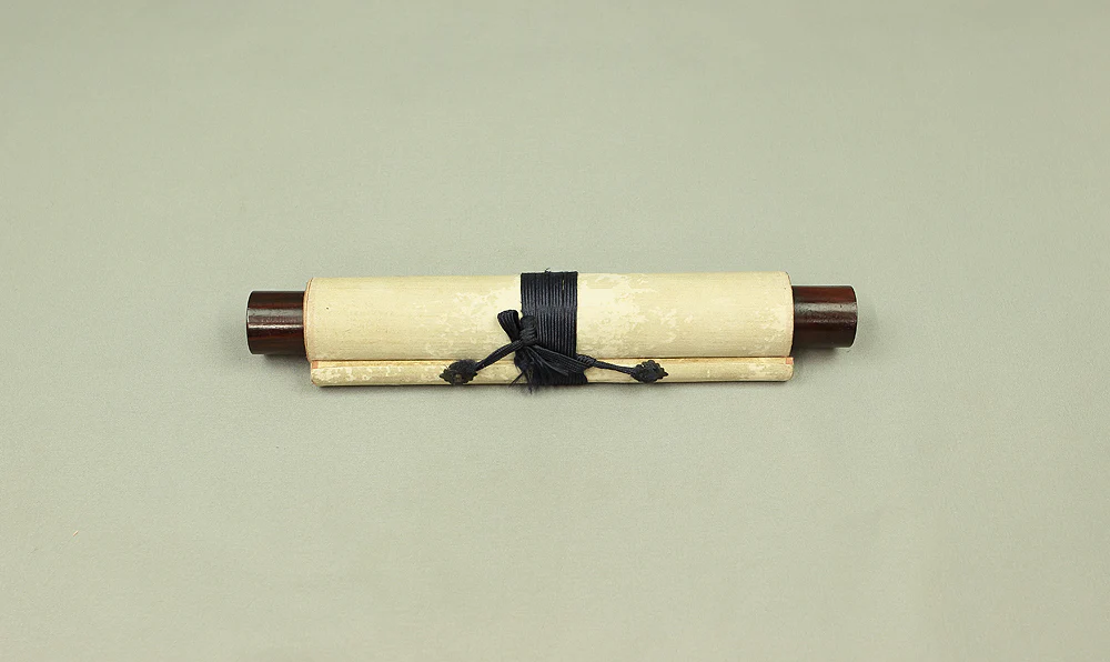 小林一茶 Kobayashi Issa (1763-1828) Japanese antique art kakejiku kakemono wall hanging scroll / Haiku 雪ちるや わき捨ててある 湯のけぶり RC551 - Image 10