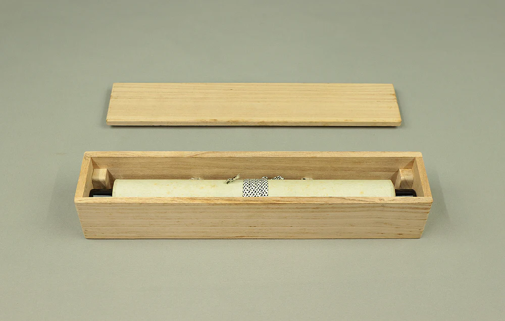 小林太玄 Kobayashi Taigen (b1938) Daitoku-ji Japanese Zen kakejiku kakemono hanging scroll / 松樹千年翠 Shoju Sennenno Midori with Original Box (Tomobako) RC669 - Image 10