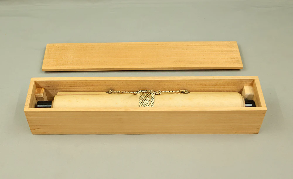 小林太玄 Kobayashi Taigen (b1938) Daitoku-ji Japanese Zen kakejiku kakemono hanging scroll / 無事 Buji with Original Box (Tomobako) RE943 - Image 9