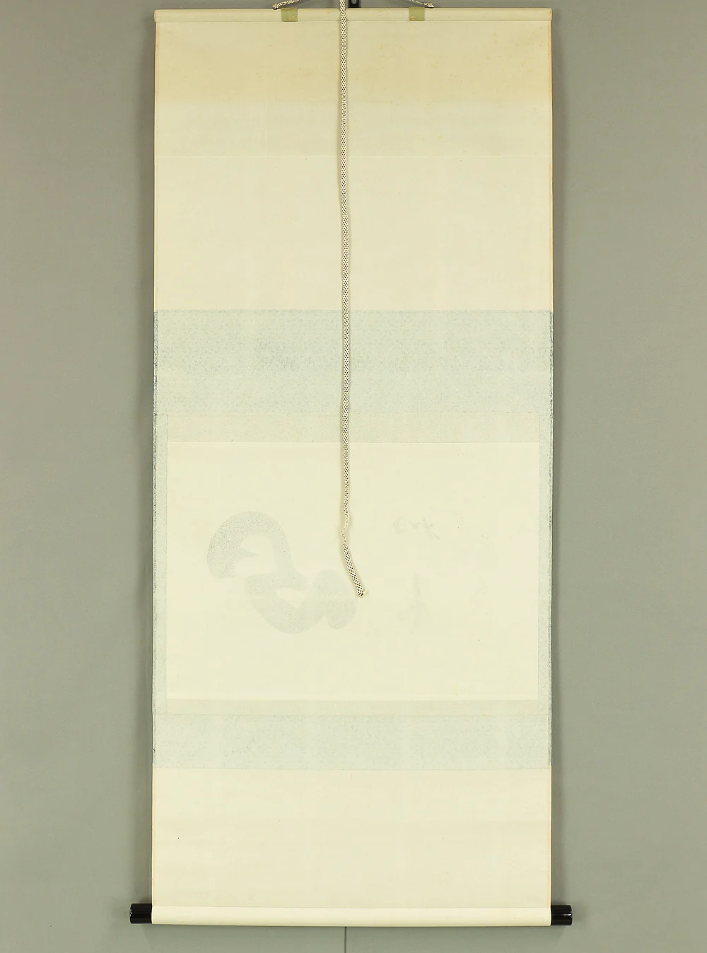 小林太玄 Kobayashi Taigen (b1938) Daitoku-ji Japanese Zen kakejiku kakemono hanging scroll / Shinisui 心以水 with Original Box (Tomobako) RC653 - Image 9