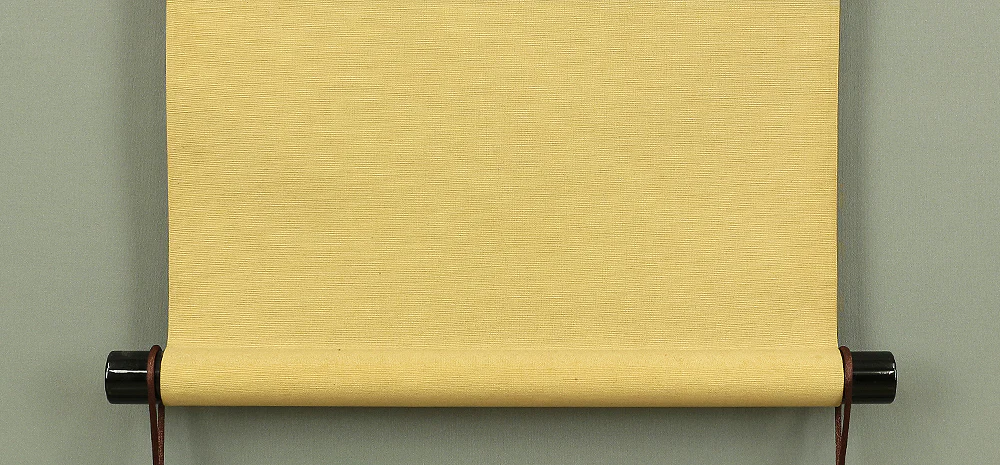小林太玄 Kobayashi Taigen Daitoku-ji Japanese Zen kakejiku kakemono hanging scroll for Tea ceremony / Calligraphy 夢 Yume (Dream) with Original Box Tomobako A246 - Image 7